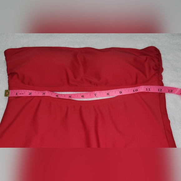 Zeraca Bandeau One Piece Bikini NWT - Picture 10 of 15